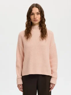 Selected Femme Kaikki Paidat|Neulepuserot>naisten neulepusero SLFSELMA SUS LS KNIT PULLOVER NOOS,