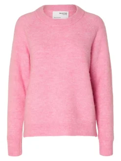Selected Femme Neulepuserot|Kaikki Neuleet>Naisten Neulepaita, Lulu LS Knit O-Neck