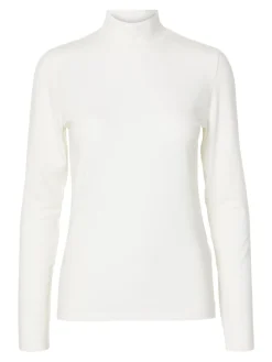 Selected Femme Pitkähihaiset Paidat|Kaikki Paidat>Naisten Paita, SLFMANJA LS HIGH NECK NOOS