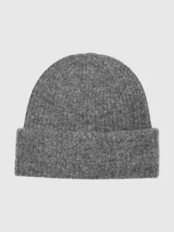 Selected Femme Pipot|Kaikki Päähineet>naisten pipo Slfmaline Knit Beanie, vaaleanharmaa