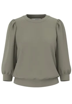 Selected Femme Collegepaidat|Kaikki Paidat>Naisten Pusero, SLFTENNY 3/4 SWEAT TOP NOOS