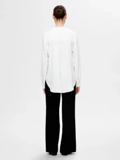 Selected Femme Paitapuserot|Kaikki Paidat>Naisten Pusero, SLFMIVIA LS TOP B