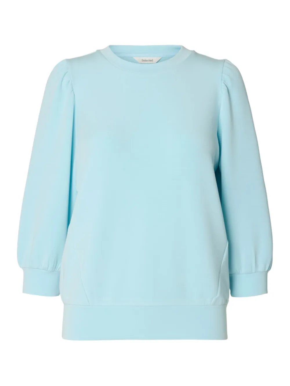 Selected Femme Collegepaidat|Kaikki Paidat>Naisten Pusero SLFTENNY 3/4 SWEAT TOP NOOS,