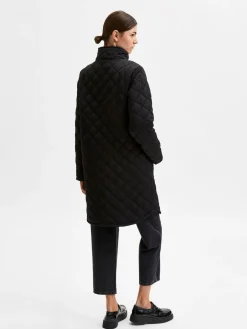 Selected Femme Kevättakit|Tikkitakit>Naisten Tikkitakki SLFFILLY QUILTED COAT B