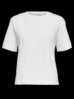 Selected Femme T-Paidat|Kaikki Paidat>Naisten T-Paita, SLFESSENTIAL SS BOXY TEE NOOS