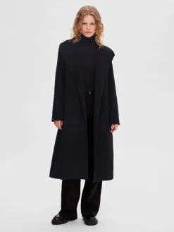 Selected Femme Talvitakit|Villakangastakit>Villakangastakki, SLFROSA WOOL COAT