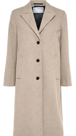Selected Femme Talvitakit|Villakangastakit>Villakangastakki, SLFALMA WOOL COAT