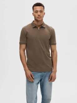 Selected Pikeepaidat|Kaikki Paidat>Homme Fave Zip Polo