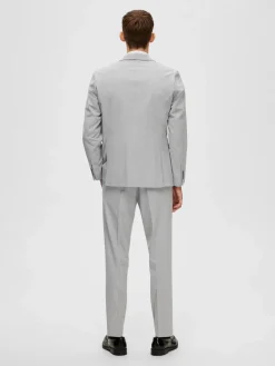 Selected Bleiserit|Kaikki Puvut Ja Bleiserit>Homme Miesten Bleiseri, LIAM BLZ FLEX NOS Vaaleanharmaa