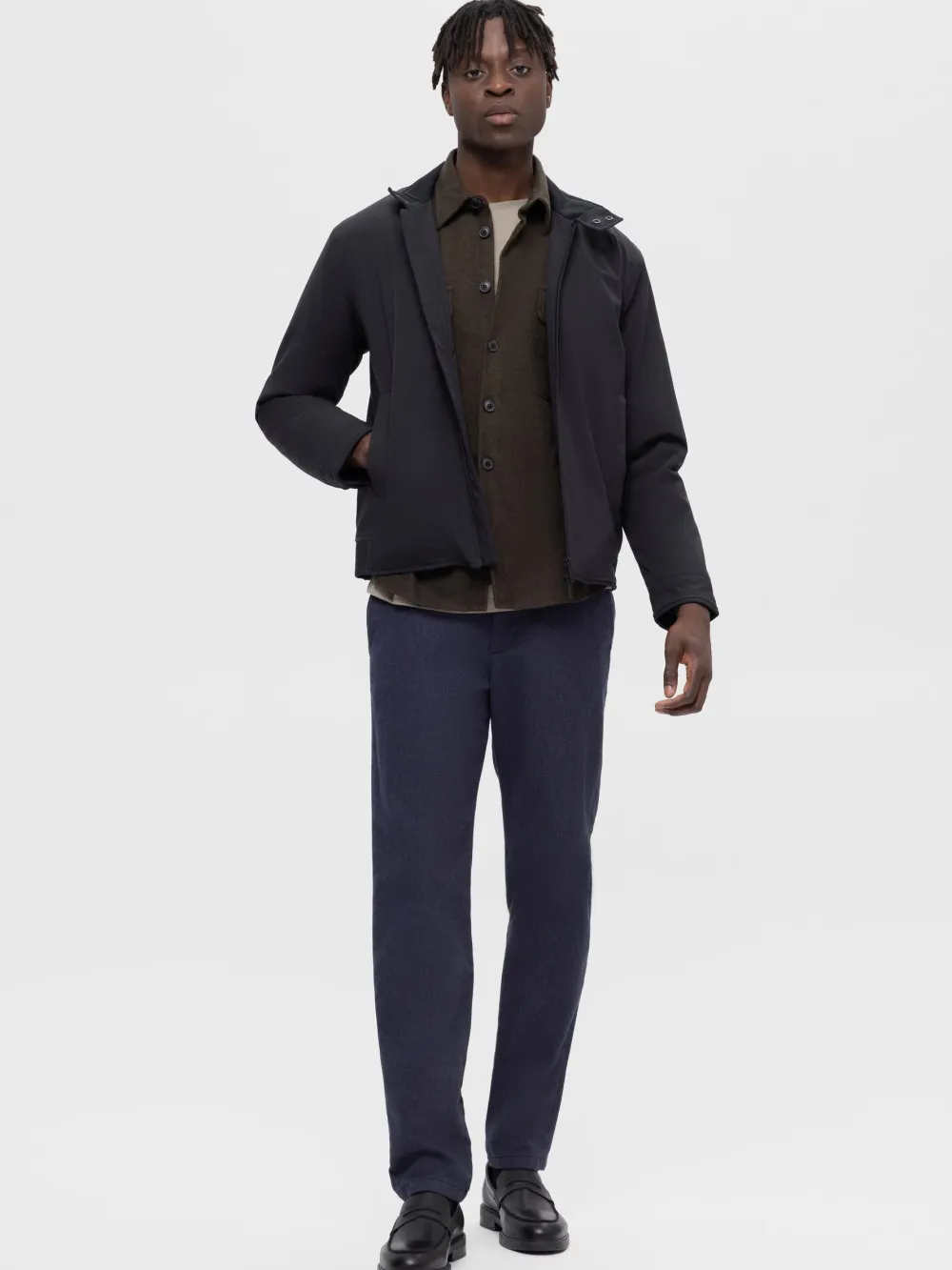 Selected Chinot Ja Kangashousut|Kaikki Housut Ja Farkut>housut, MILES BRUSHED PANTS