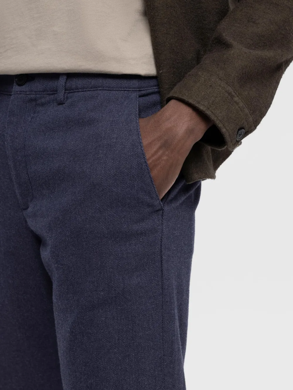 Selected Chinot Ja Kangashousut|Kaikki Housut Ja Farkut>housut, MILES BRUSHED PANTS