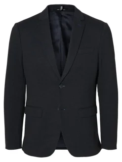 Selected Bleiserit|Kaikki Puvut Ja Bleiserit>miesten bleiseri, SLIM AITOR JERSEY BLAZER