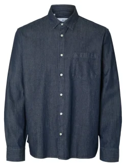 Selected Kauluspaidat|Kaikki Paidat>miesten farkkupaita REG CARLO DENIM LS SHIRT NOOS,