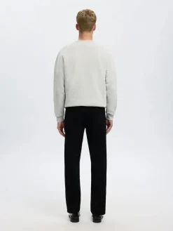 Selected Farkut|Kaikki Housut Ja Farkut>Miesten Farkut, 196-Straight Ben Stay Black 600 Jeans