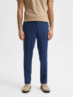 Selected Suorat Housut|Kaikki Housut Ja Farkut>Miesten Housut AD-SLHSLIM-OASIS BLUE TRS B Indigo