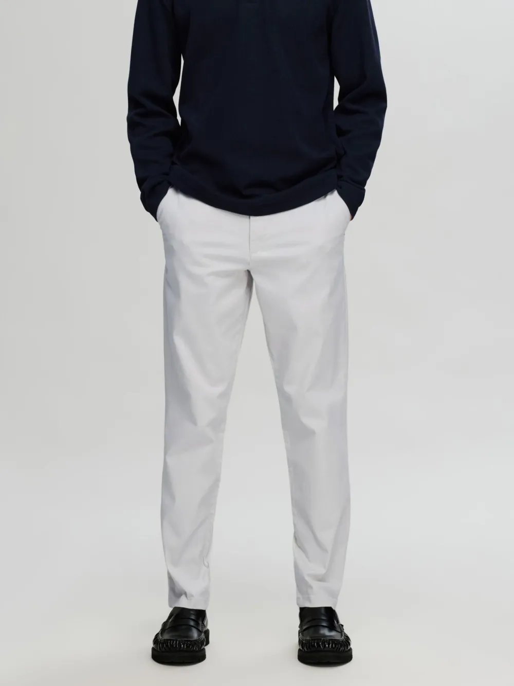 Selected Chinot Ja Kangashousut|Kaikki Housut Ja Farkut>, Miesten Housut, NEW MILES FLEX CHINO NOS