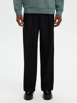 Selected Suorat Housut|Kaikki Housut Ja Farkut>miesten housut, SLH LOOSE FINN FLEX PANTS