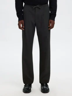 Selected Kaikki Housut Ja Farkut>miesten housut SLH196-Straight Robert String Pant, musta