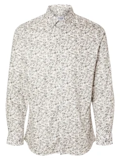 Selected Kauluspaidat|Kaikki Paidat>Miesten Kauluspaita, ETHAN AOP SHIRT NOS