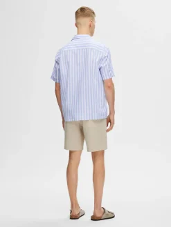 Selected Kauluspaidat|Kaikki Paidat>Miesten Kauluspaita, K RELAX NEW LINEN SS RESORT