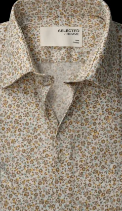 Selected Kauluspaidat|Kaikki Paidat>miesten kauluspaita, K SLIM PERFORMANCE AOP SHIRT