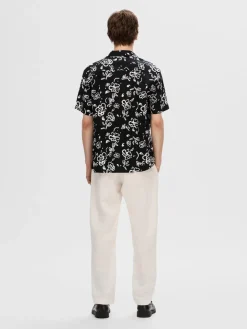 Selected Kauluspaidat|Kaikki Paidat>Miesten Kauluspaita, K RELAX NEW LINEN SS RESORT