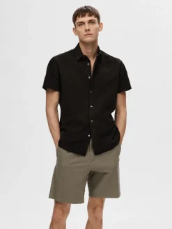 Selected Kauluspaidat|Kaikki Paidat>Miesten Kauluspaita NEW LINEN SHIRT