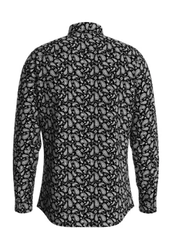 Selected Kauluspaidat|Kaikki Paidat>Miesten Kauluspaita, SLIM PERFORMANCE AOP SHIRT