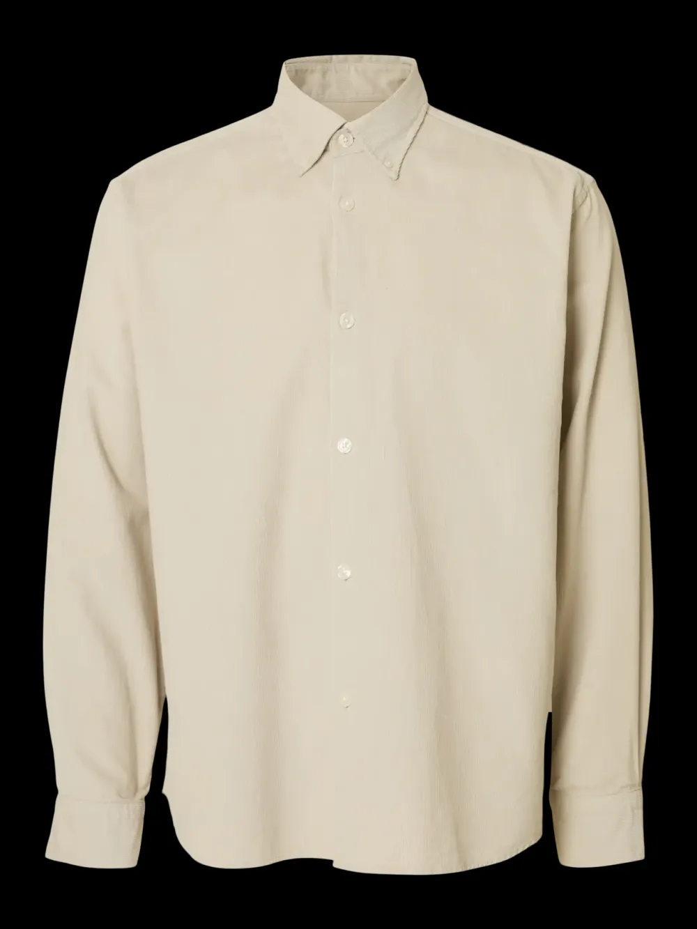 Selected Kauluspaidat|Kaikki Paidat>Miesten Kauluspaita K REG DANNI CORD BD LS SHIRT Moonstruck