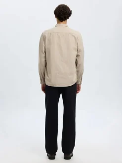 Selected Kauluspaidat|Kaikki Paidat>miesten kauluspaita, REG NOAH BRUSHED TWIST SHIRT