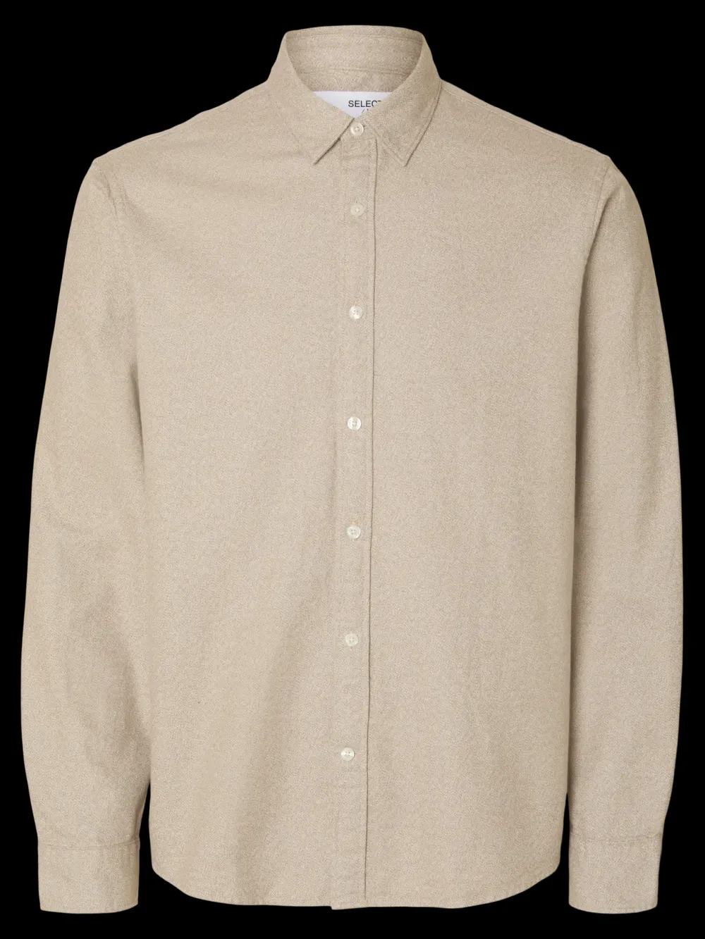 Selected Kauluspaidat|Kaikki Paidat>miesten kauluspaita, REG NOAH BRUSHED TWIST SHIRT