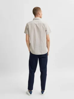 Selected Kauluspaidat|Kaikki Paidat>Miesten Kauluspaita NEW LINEN SHIRT