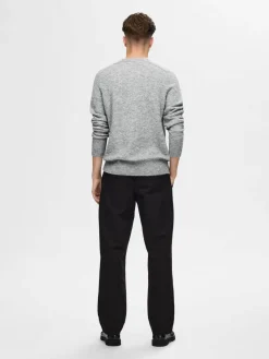 Selected Neulepuserot|Kaikki Neuleet>Miesten Neulepusero, RAI LS KNIT CREWNECK