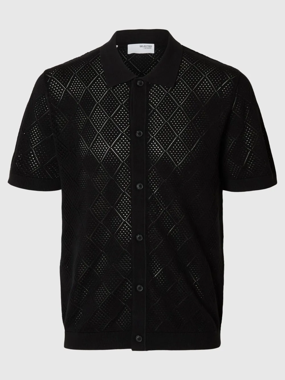 Selected Pikeepaidat|Kaikki Paidat>miesten paita, ARCO SS KNIT STRUCTURE POLO