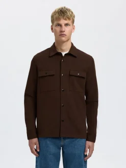 Selected Paitatakit|Kaikki Paidat>Miesten Paitatakki Jackie Sweat Jacket, Demitasse