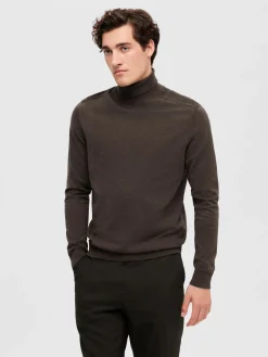 Selected Neulepuserot|Kaikki Neuleet>, Miesten Pooloneule, Berg Roll Neck