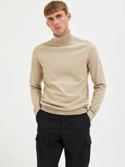 Selected Neulepuserot|Kaikki Neuleet>, Miesten Pooloneule, Berg Roll Neck