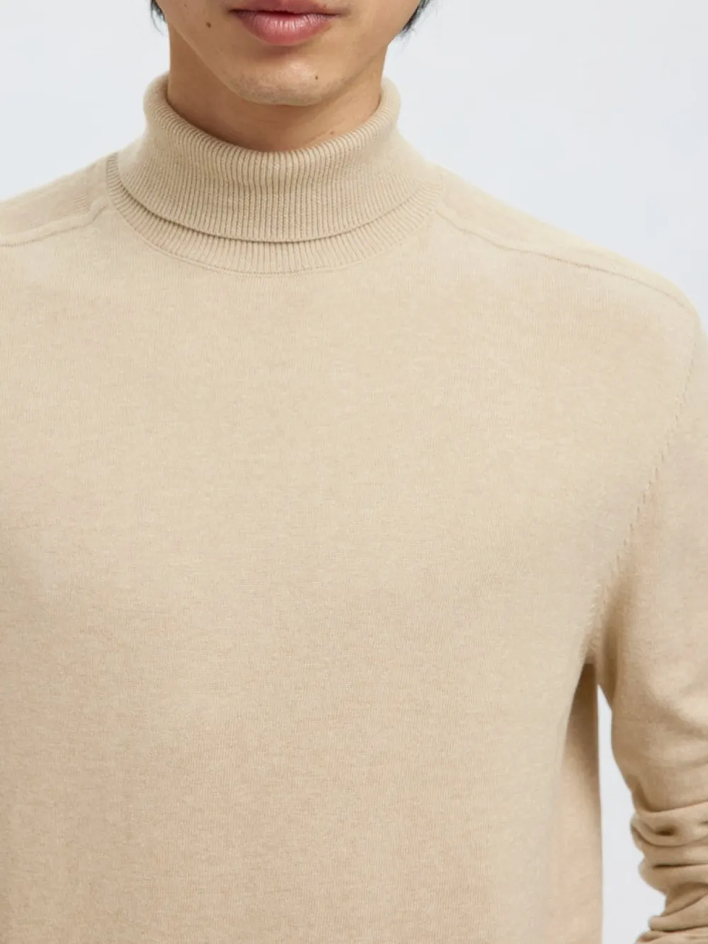 Selected Neulepuserot|Kaikki Neuleet>, Miesten Pooloneule, Berg Roll Neck