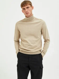 Selected Neulepuserot|Kaikki Neuleet>, Miesten Pooloneule, Berg Roll Neck