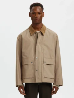 Selected Kaikki Takit>miesten takki SLHKYLE Cotton JKT,