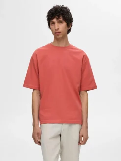 Selected T-Paidat|Kaikki Paidat>miesten t-paita, LOOSE OSCAR SS O-NECK