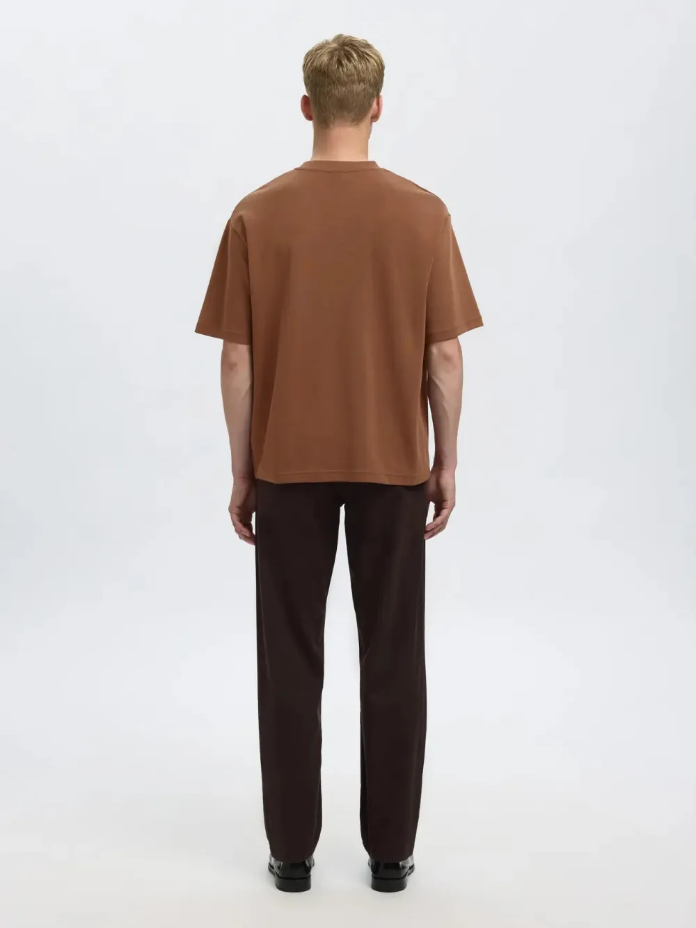 Selected T-Paidat|Kaikki Paidat>miesten t-paita, LOOSE OSCAR SS O-NECK