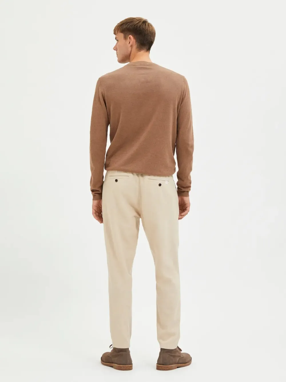 Selected Chinot Ja Kangashousut|Kaikki Housut Ja Farkut>pellavahousut, SLIM TAPE BRODY LINEN PANT