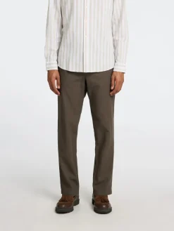 Selected Chinot Ja Kangashousut|Kaikki Housut Ja Farkut>pellavahousut, SLIM TAPE BRODY LINEN PANT
