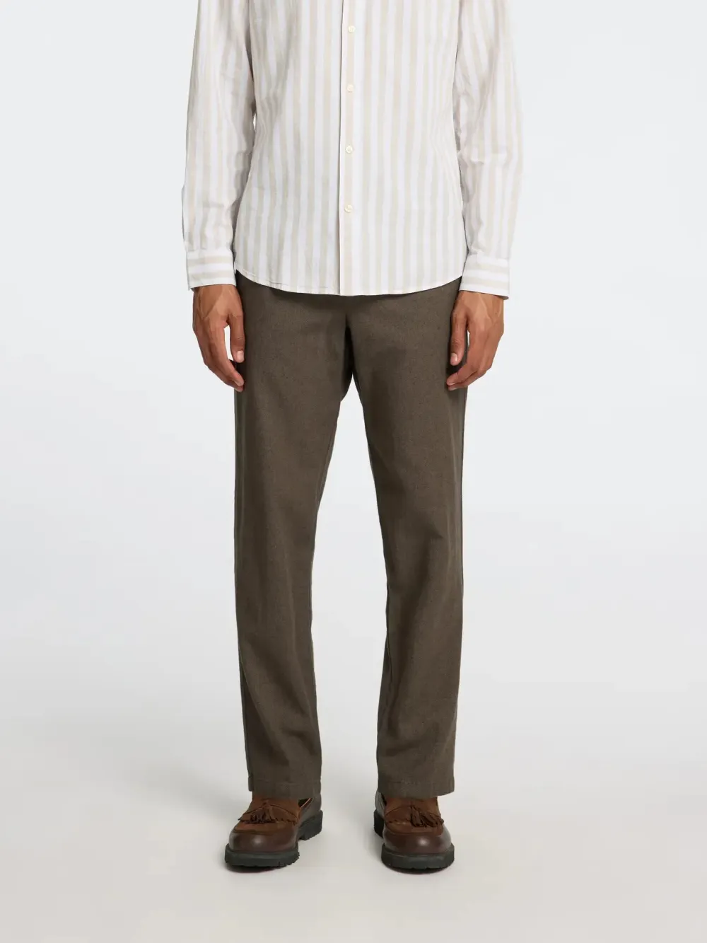 Selected Chinot Ja Kangashousut|Kaikki Housut Ja Farkut>pellavahousut, SLIM TAPE BRODY LINEN PANT