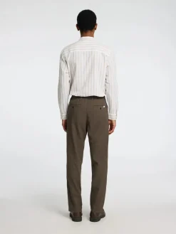 Selected Chinot Ja Kangashousut|Kaikki Housut Ja Farkut>pellavahousut, SLIM TAPE BRODY LINEN PANT