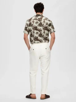 Selected Chinot Ja Kangashousut|Kaikki Housut Ja Farkut>pellavahousut, SLIM TAPE BRODY LINEN PANT