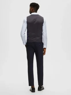 Selected Miesten Pukuliivit|Kaikki Puvut Ja Bleiserit>Pukuliivi, LIAM VEST FLEX