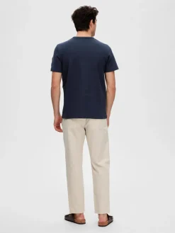 Selected T-Paidat|Kaikki Paidat>t-paita, JOSEPH PIQUE SS O-NECK