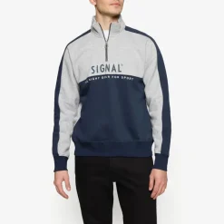 Signal Collegepaidat|Kaikki Paidat>miesten collegepaita MALCOLMSI HALFZIP,